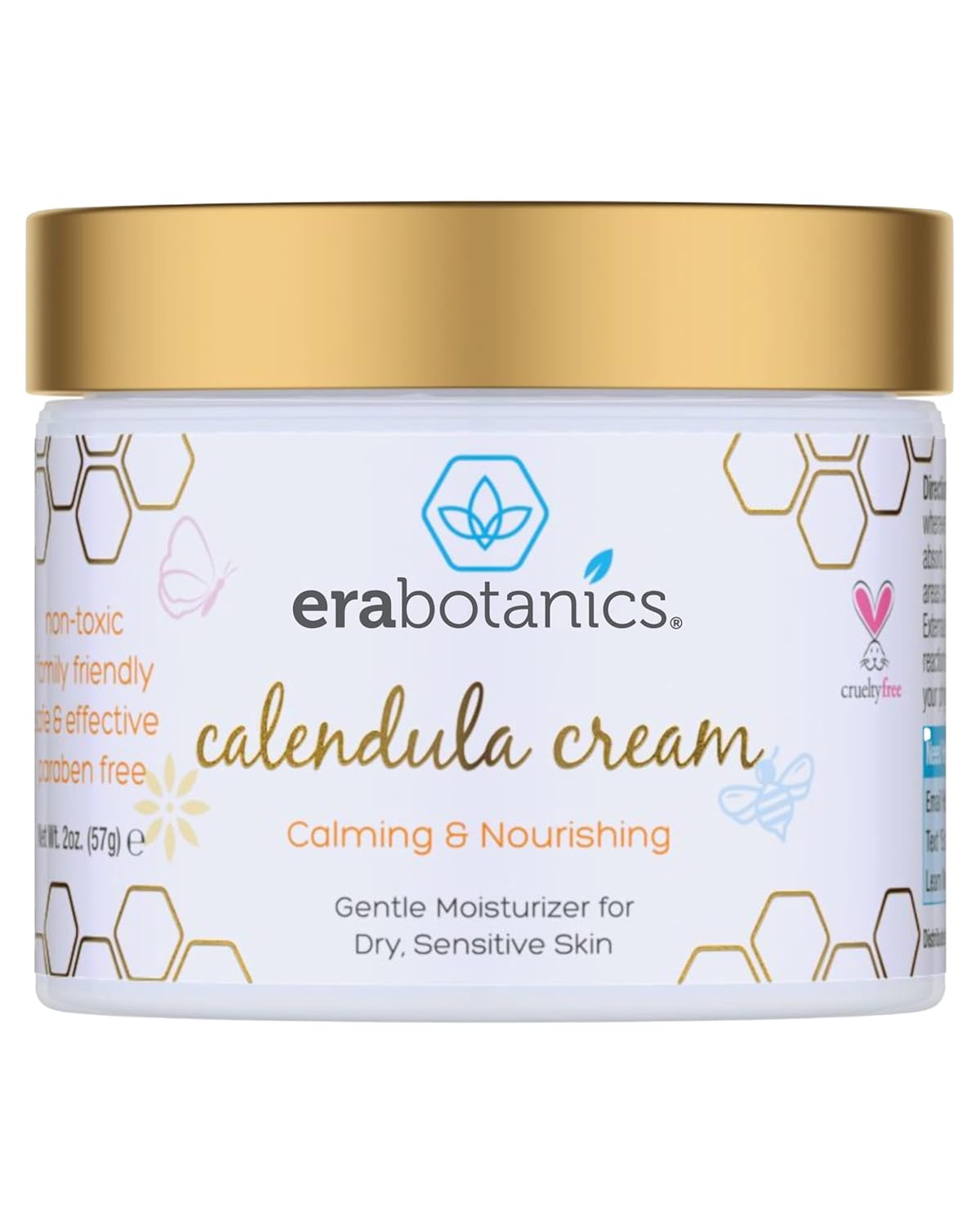 Baby Moisturizing Cream - Calendula & Cocoa - USA Made