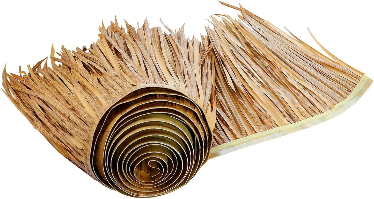 16.5ft Tiki Straw Roof Thatch for Garden and Party Decor