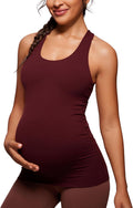 CRZ YOGA Butterluxe Maternity Tank Tops for Comfort and Style