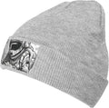 Monochrome Sketch Style Gaming Print Winter Beanie Hat - Warm Knit Cap