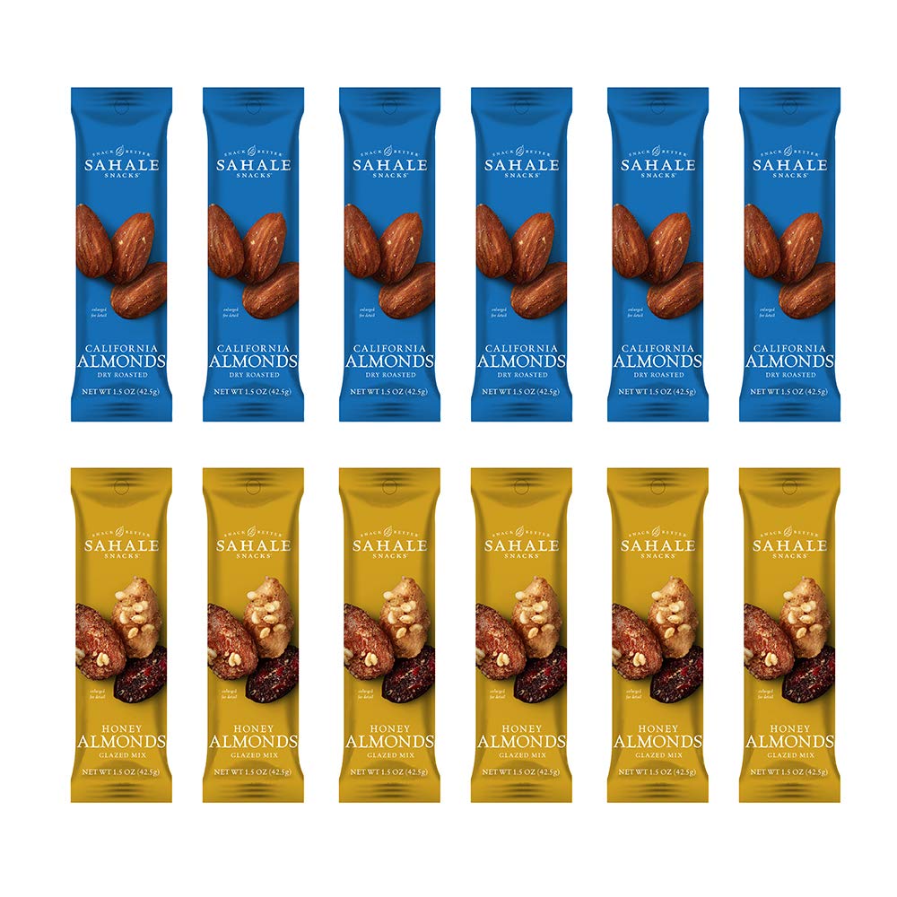 Sahale Snacks Almonds Variety Pack for Healthy Snacking