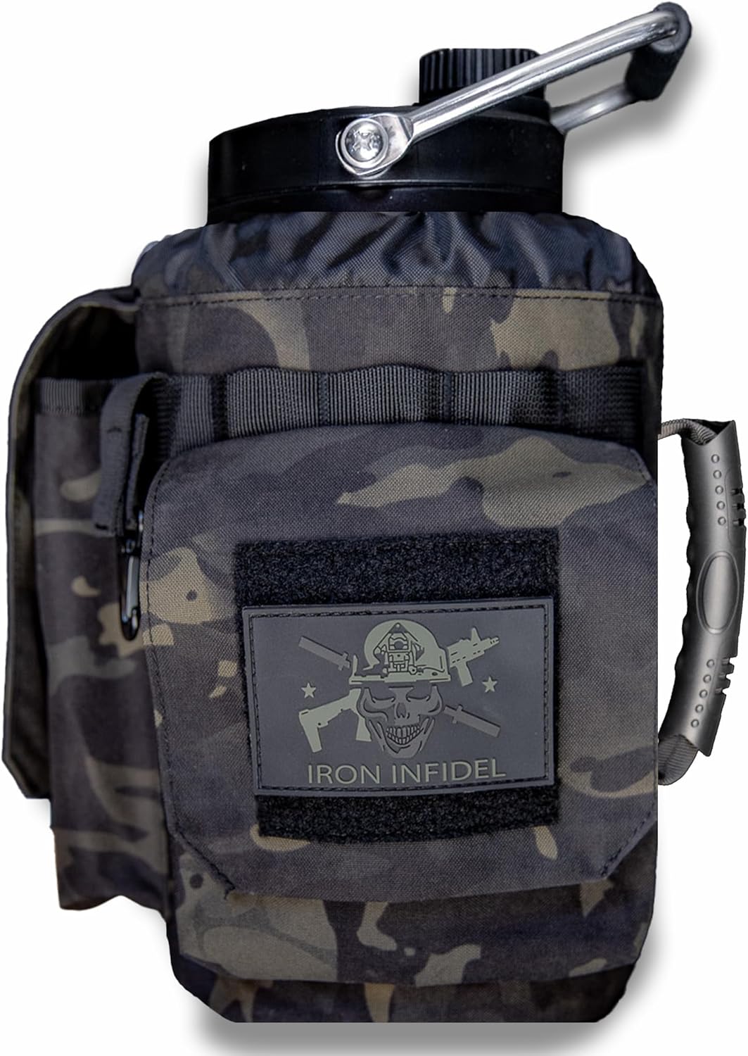 Iron Infidel Battle Bottle - One Gallon Tactical Water Jug