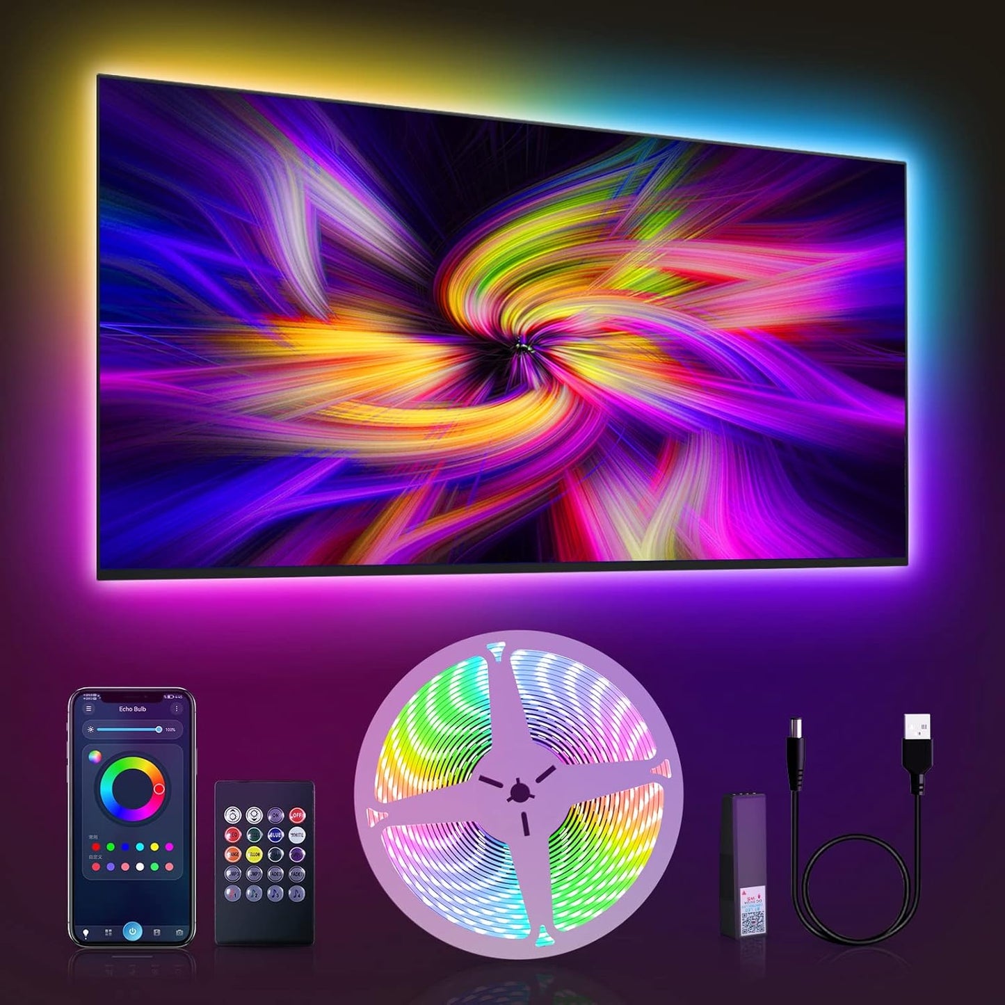 Enhance Your Viewing Experience with GUPUP TV LED Lights