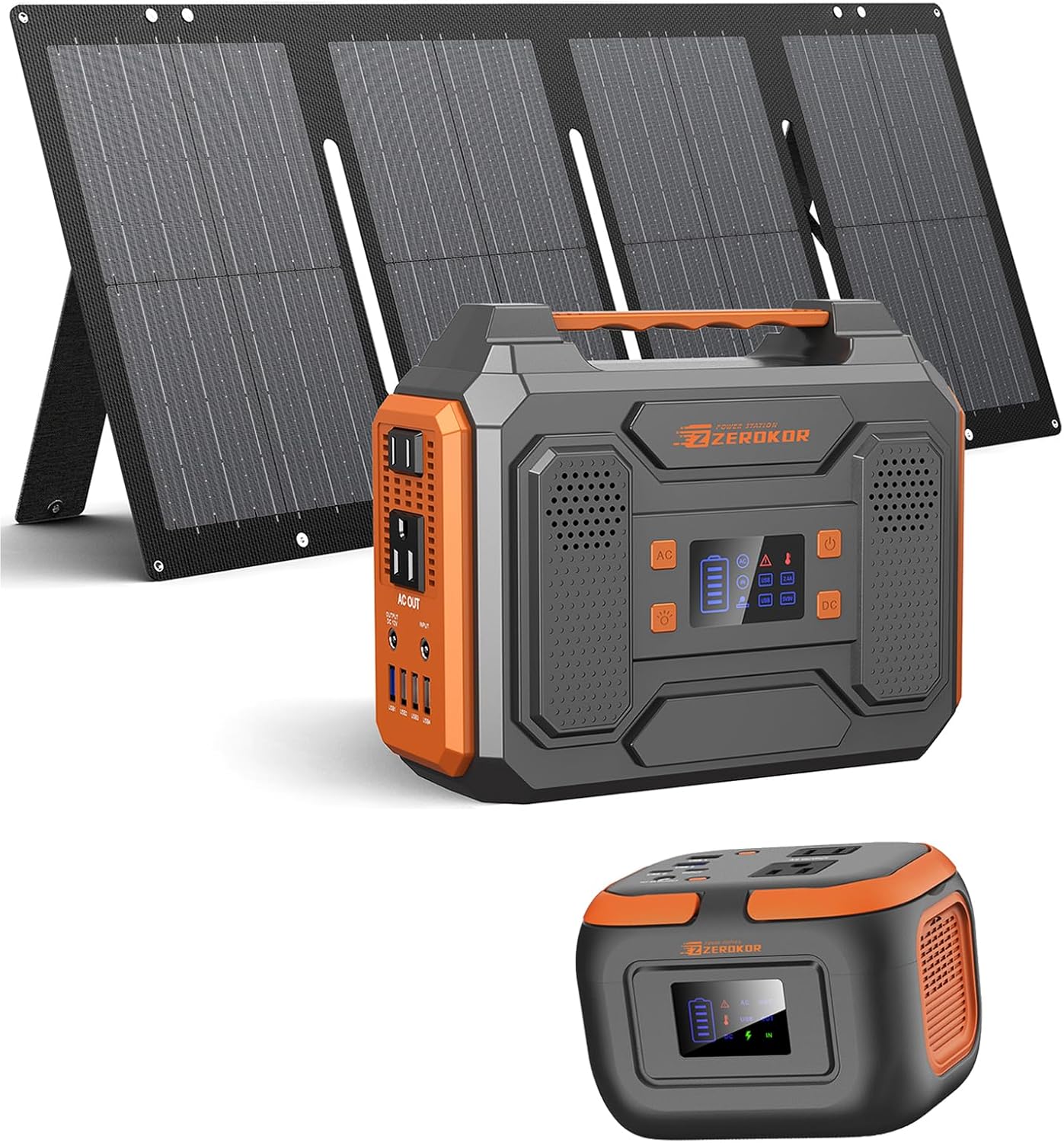 300W Solar Power Station | Portable & Efficient | USB C Input
