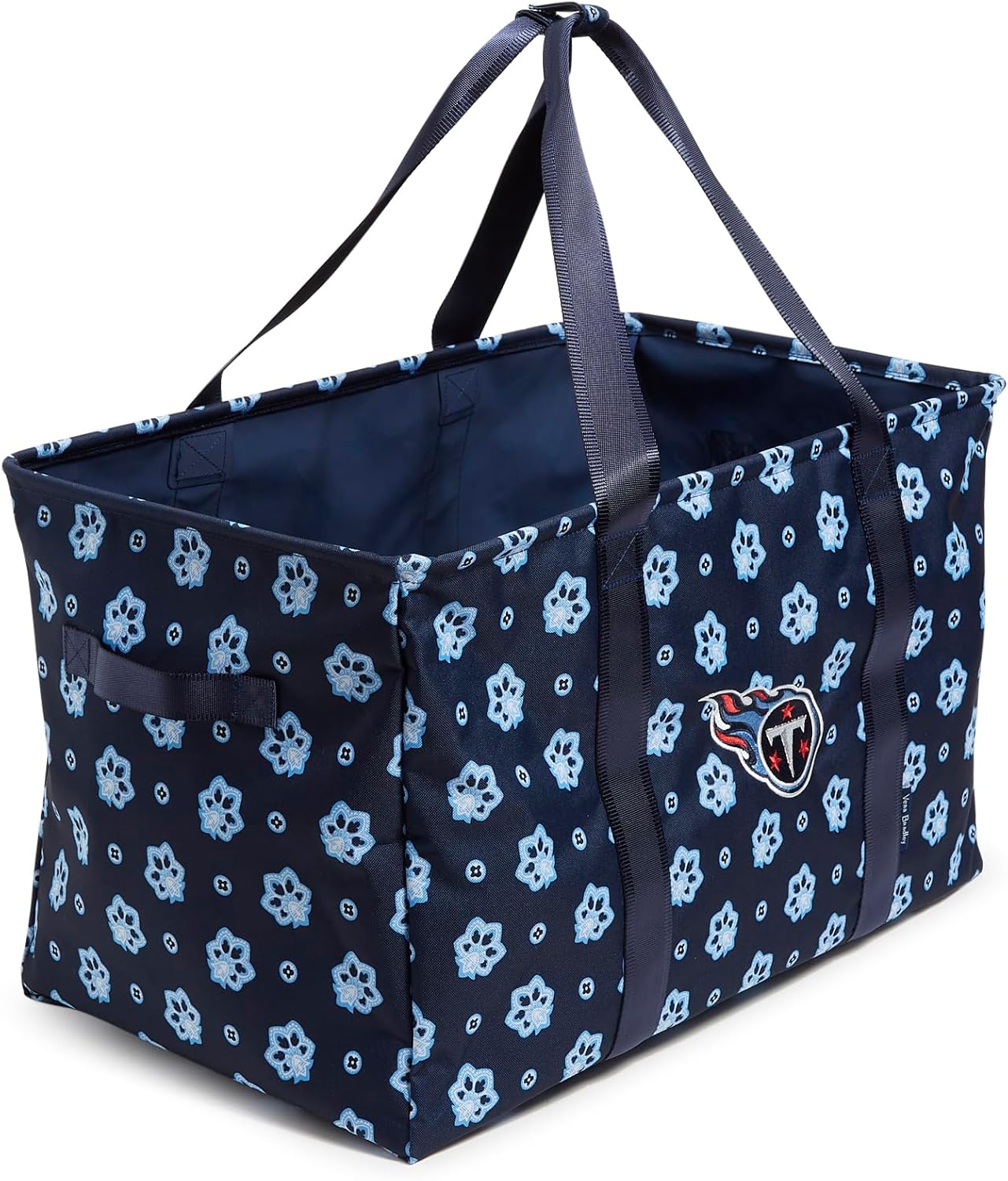 Vera Bradley Women's Recycled NFL Large Car Tote for Tailgating