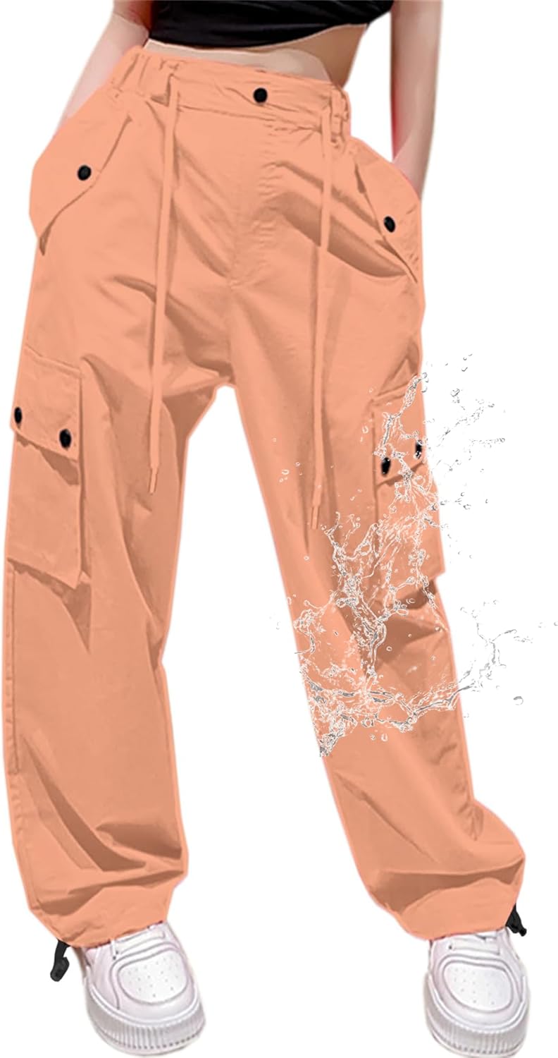 Cromoncent Cargo Pants for Girls & Women - Y2K Style Rave Wear