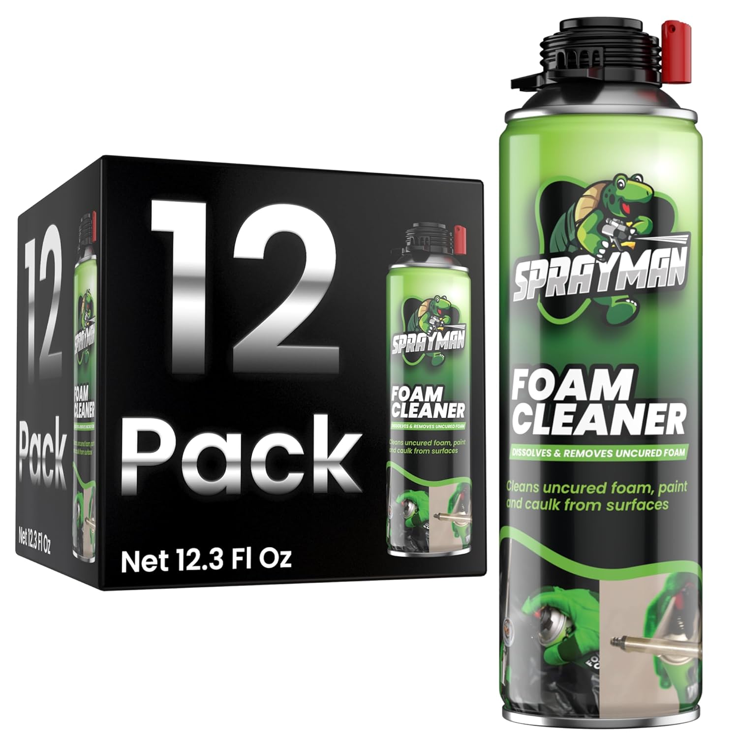 SPRAYMAN Spray Foam Gun Cleaner for Superior Insulation Needs