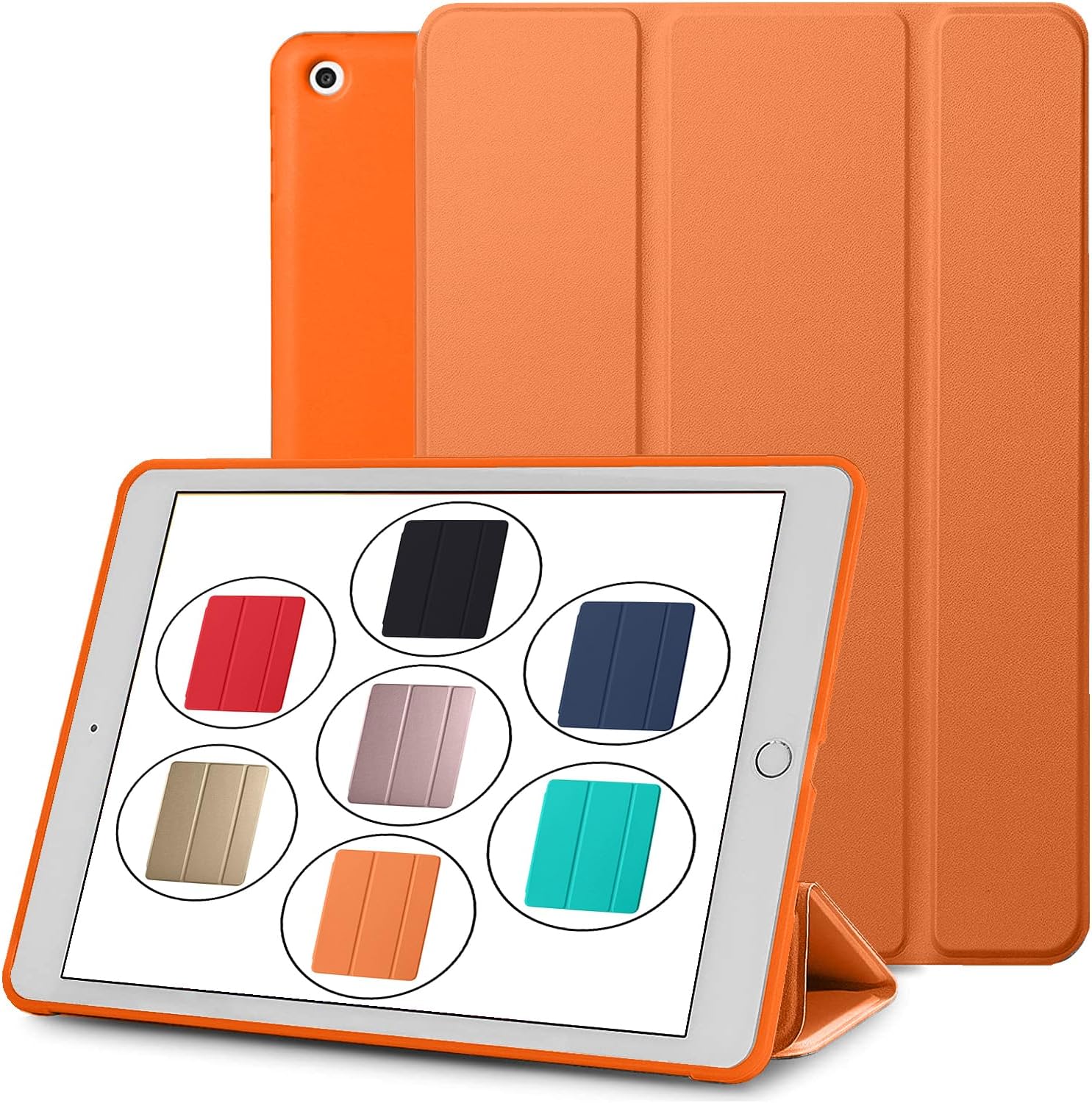 DuraSafe iPad Air 2 Case - Ultra Slim Orange Protection