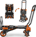 330LB Folding Hand Truck Heavy Duty Carrying - Convertible 4/2 Wheel