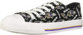 FOCO Women's Dallas Cowboys Glitter Canvas Sneakers - Fan Fashion in