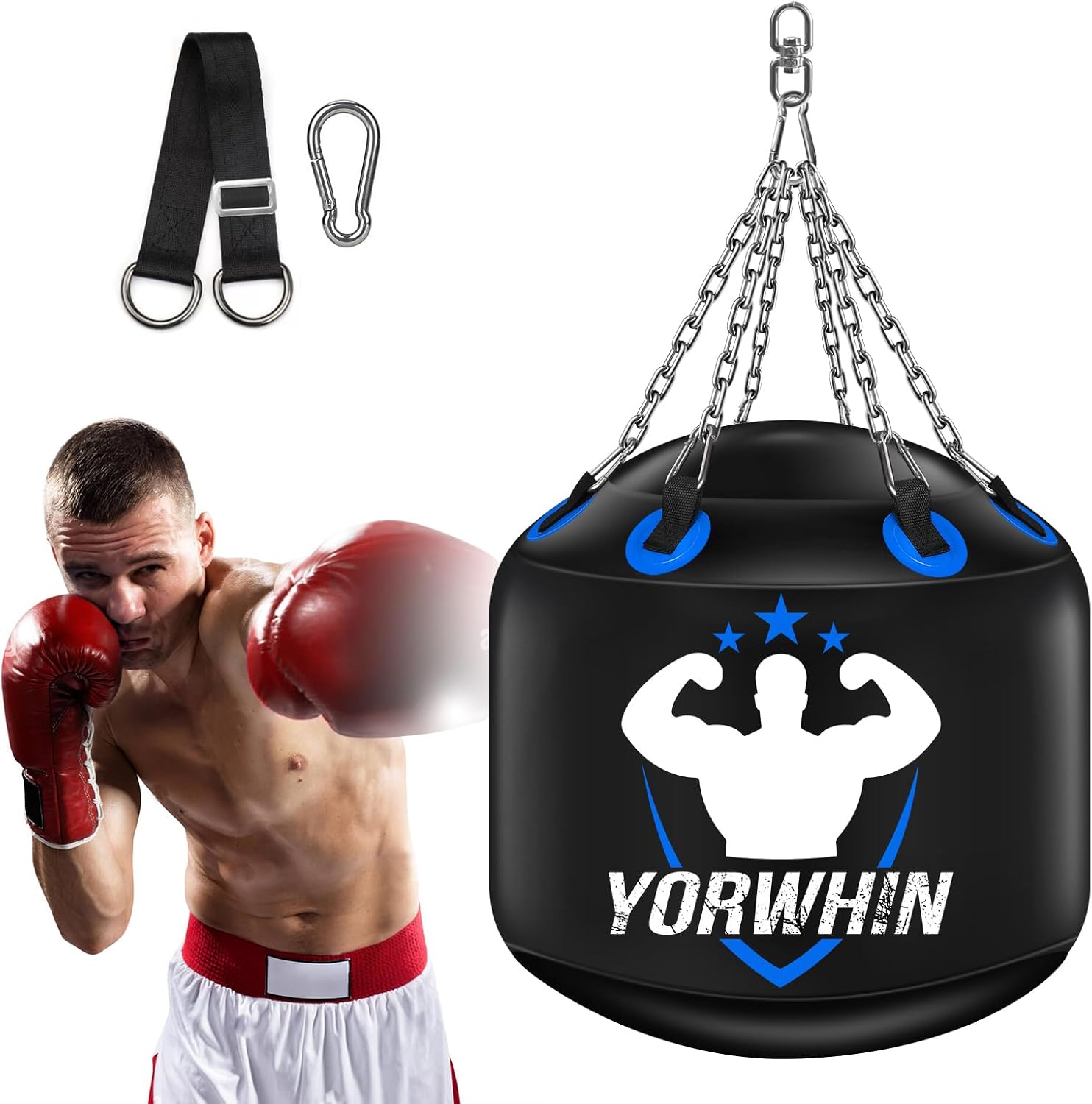 YORWHIN Water Aqua Bag - Heavy Punching Bag for Fitness