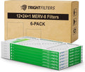 12x24x1 Air Filter Pleated MERV 8 Replacement Filter - 6 Pack