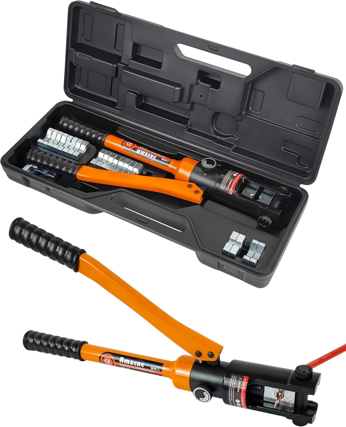 Industrial Hydraulic Cable Lug Crimper for 16 TON Crimping Power