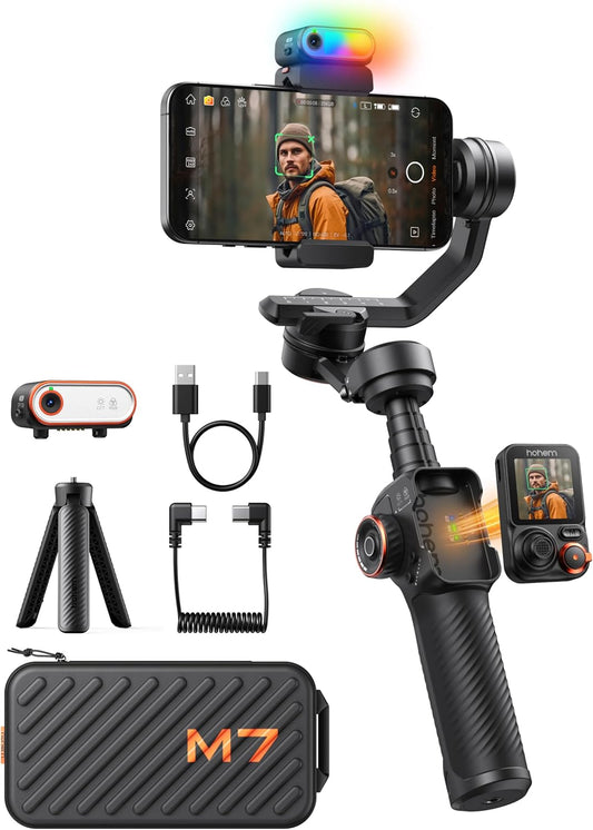 Hohem iSteady M7 Gimbal Stabilizer with AI Tracking & Fill Light