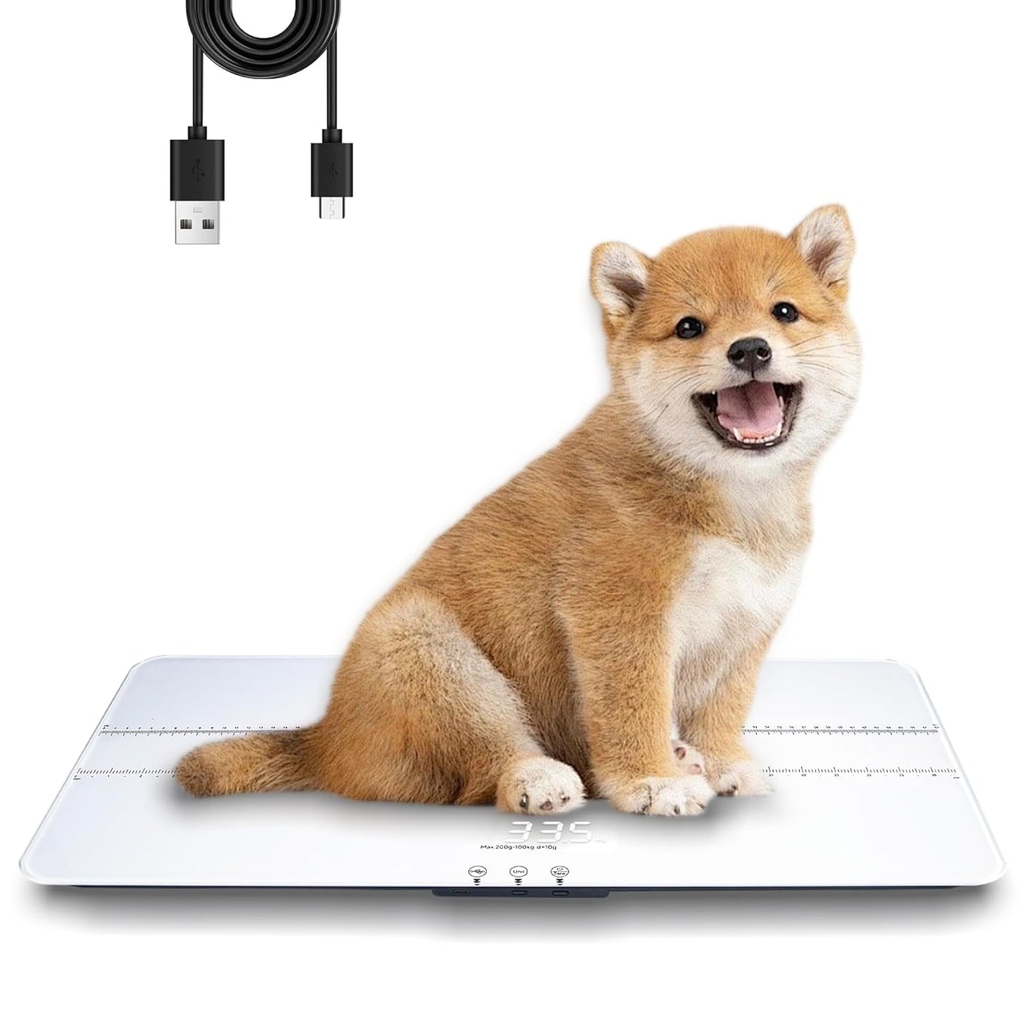 Digital Pet Scale for Accurate Weighing of Dogs and Cats