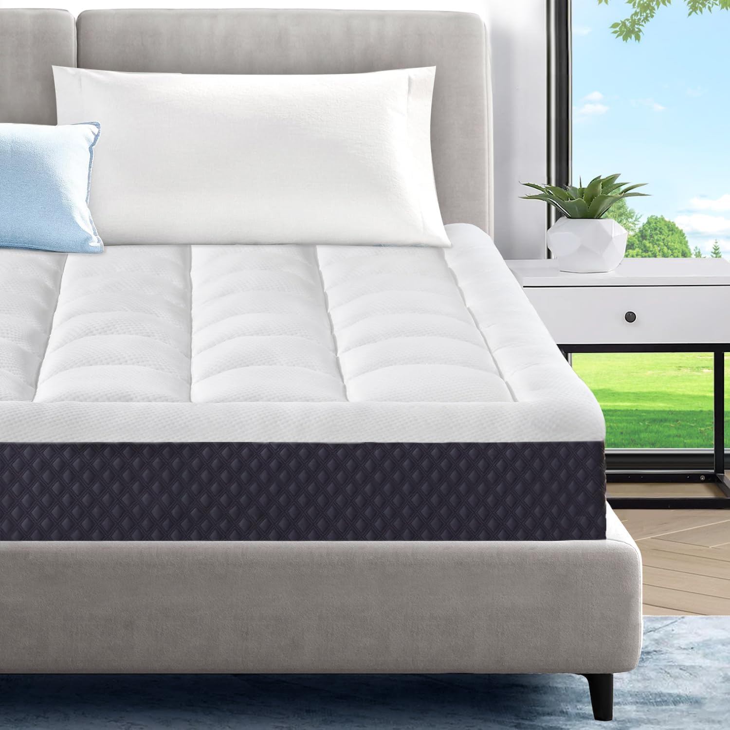 ONENICE 6 Inch Full Size Mattress with Cooling Gel Memory Foam