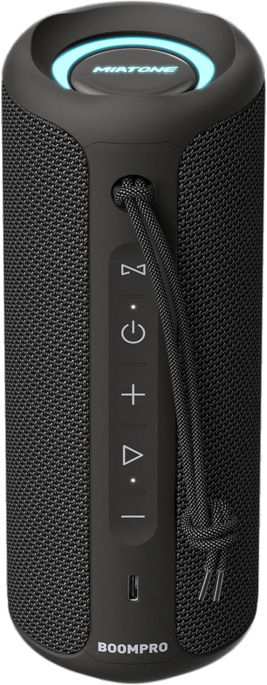 MIATONE 36W Portable Bluetooth Speaker - Rich Bass, 16H Playtime