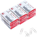 PAPERPAL #1 Smooth Paper Clips 600 Pack - Reliable Office Clips
