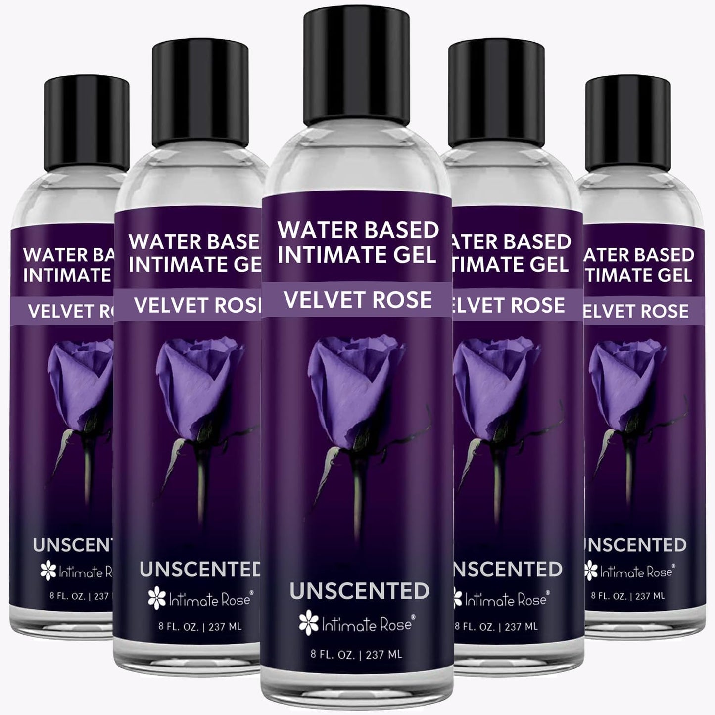 Water Based Personal Lubricant for Men & Women - 5 Bottles