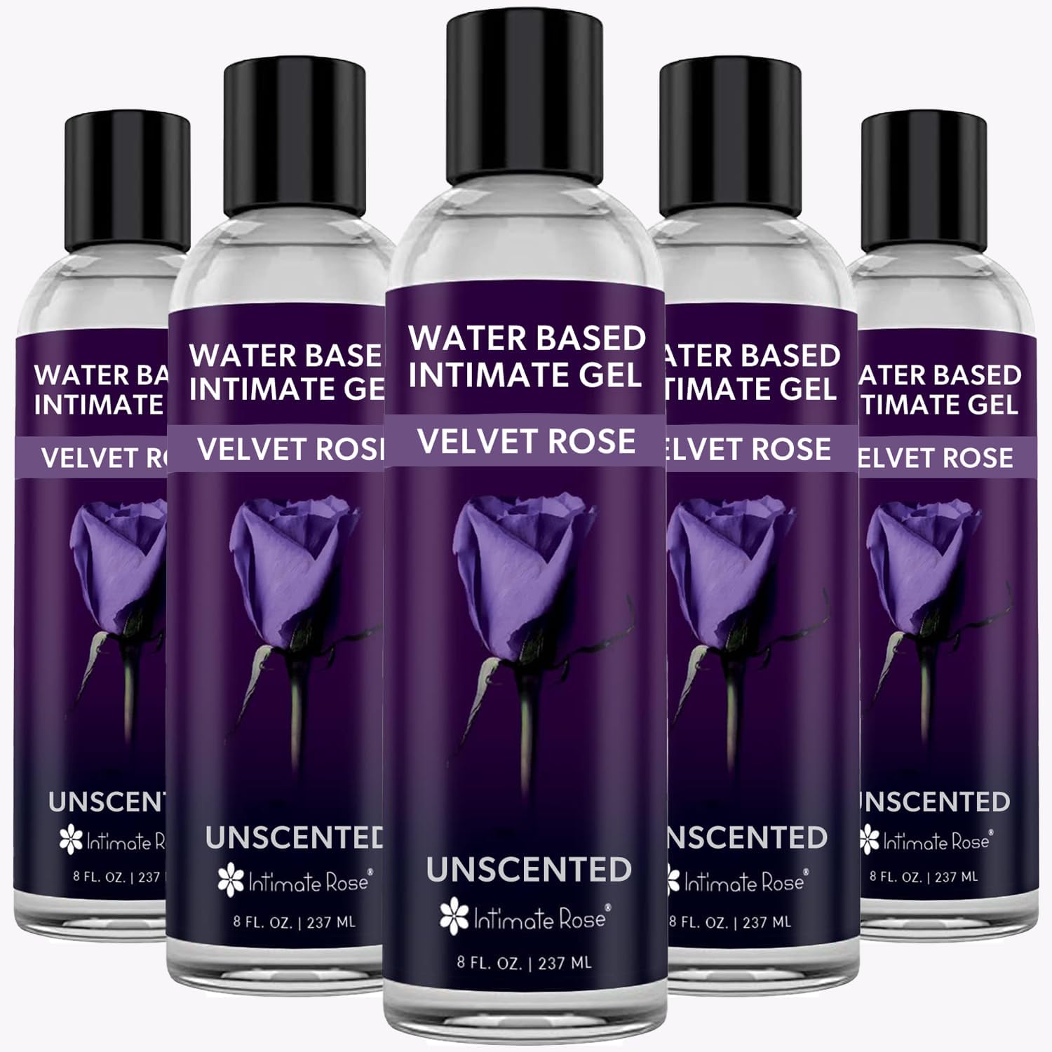 Water Based Personal Lubricant for Men & Women - 5 Bottles