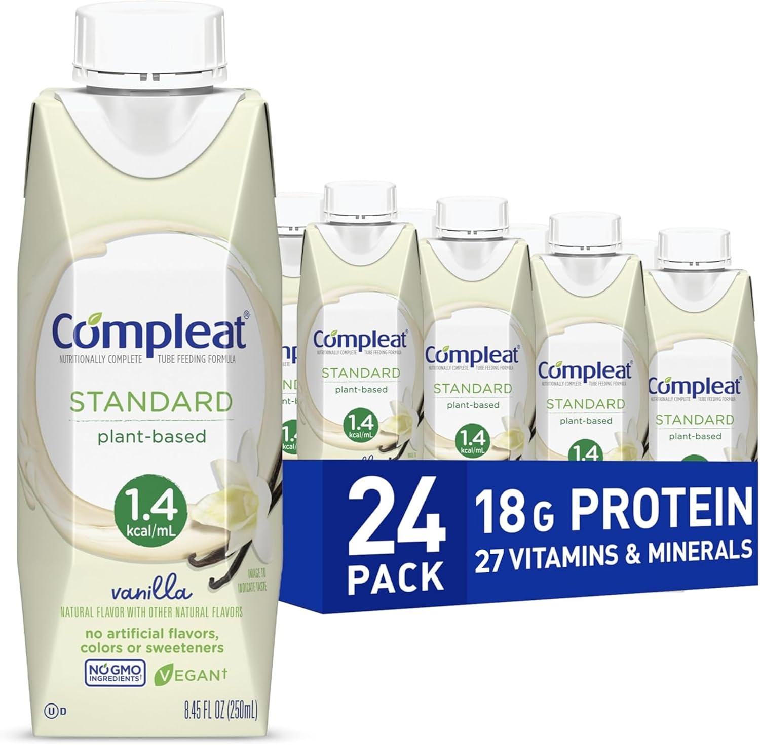 Nutritionally Complete Vanilla Shake, 24 Pack