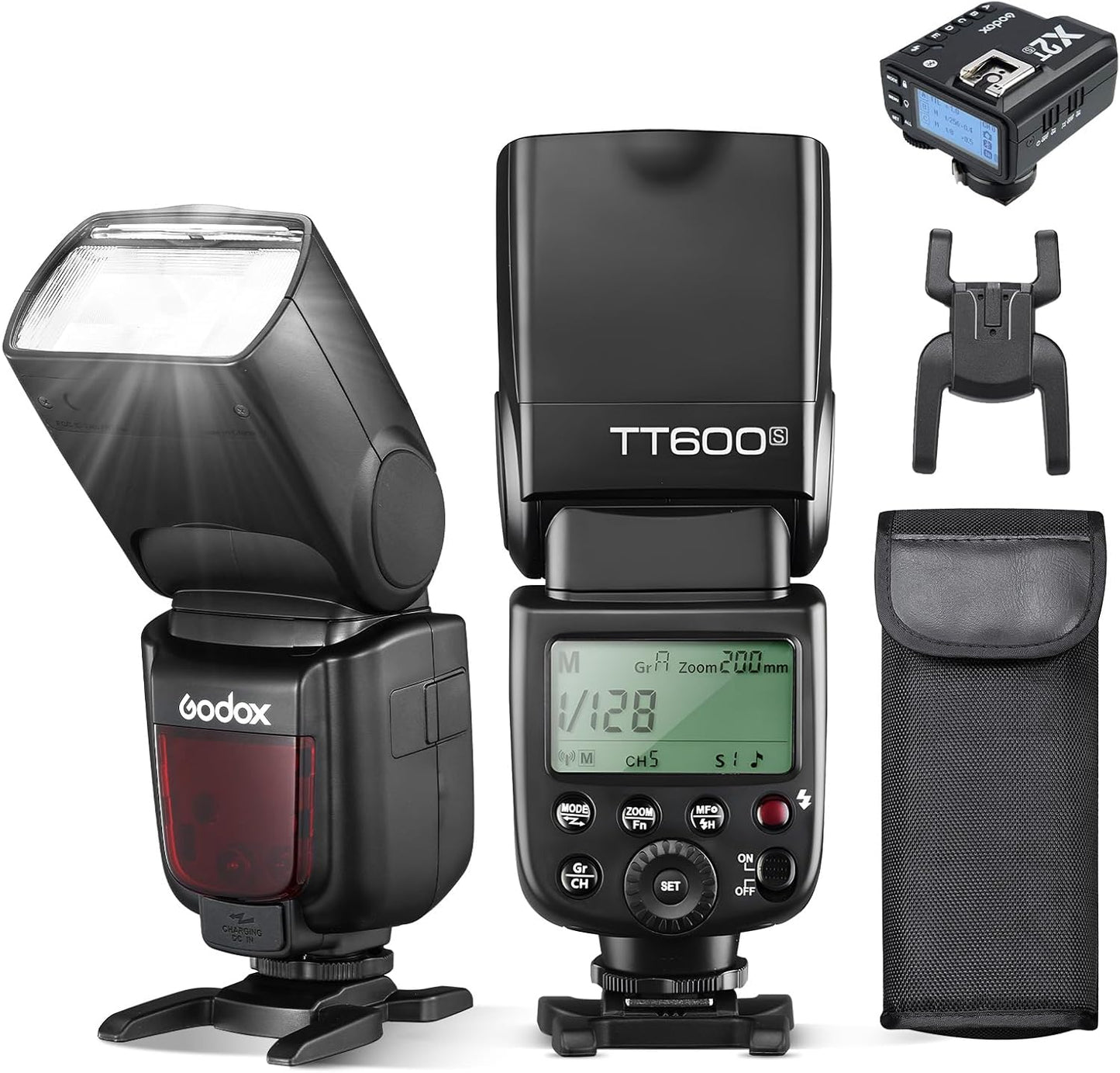 Godox TT600 Flash Speedlite with X2T-S Remote Trigger for Sony