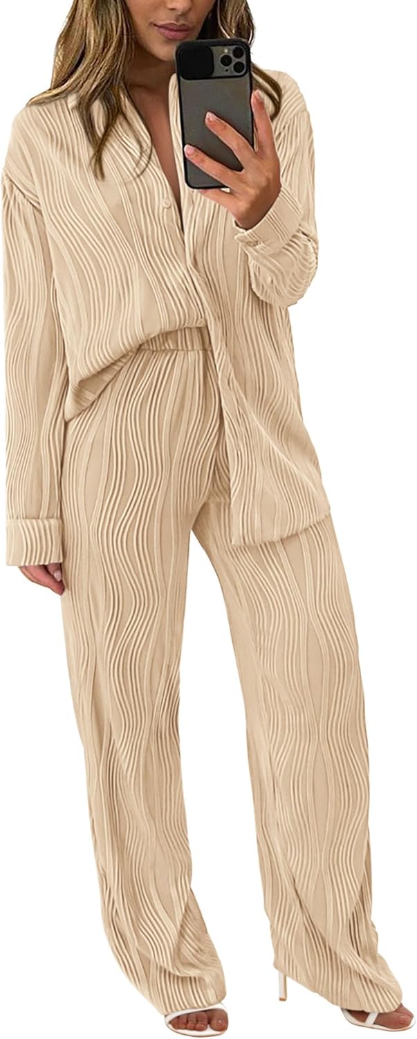 PRETTYGARDEN Women's 2 Piece Sets for Fall Casual Outfits