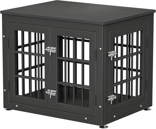 26 Inch Heavy Duty Dog Crate Furniture for Small Dogs Indoor