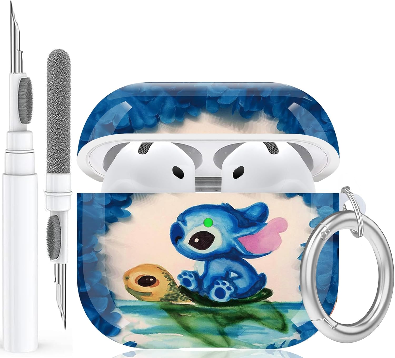 Stylish Tortoise Skin Case for AirPods 4