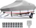 Boat Covers 17-19ft Heavy Duty 1200D Oxford Waterproof Cover - Durable