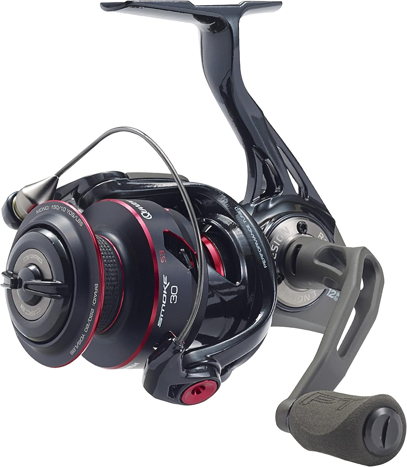 Quantum Smoke Spinning Reel: NiTi Bail, SCR Alloy Frame