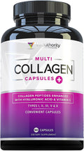 Multi Collagen Peptides Capsules for Women - Beauty & Joint Support