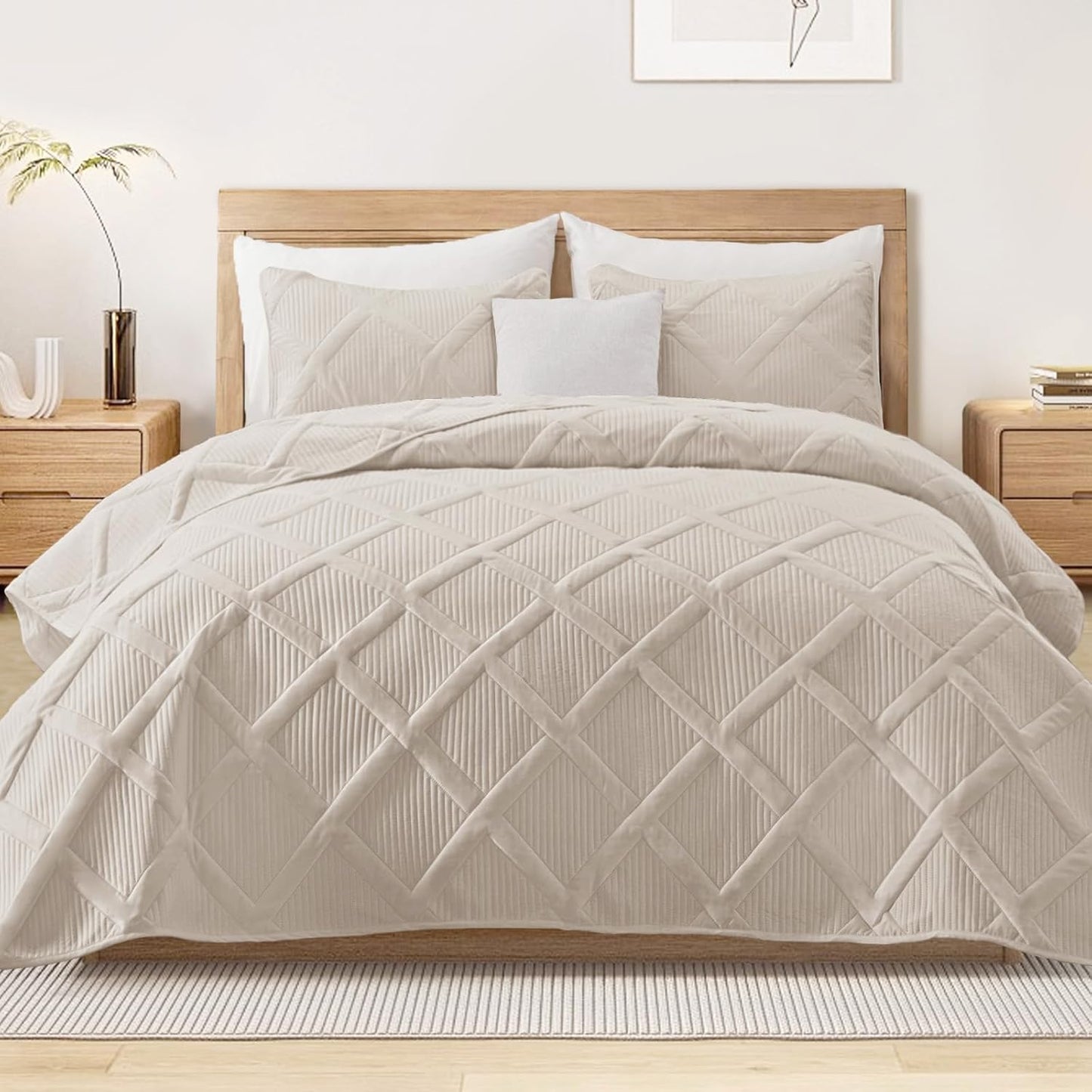 Exclusivo Mezcla Quilts Queen Size - Soft Lightweight Bedspread