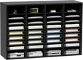 VEVOR Literature Organizers 36 Compartments Wood Mailbox - Space Saver