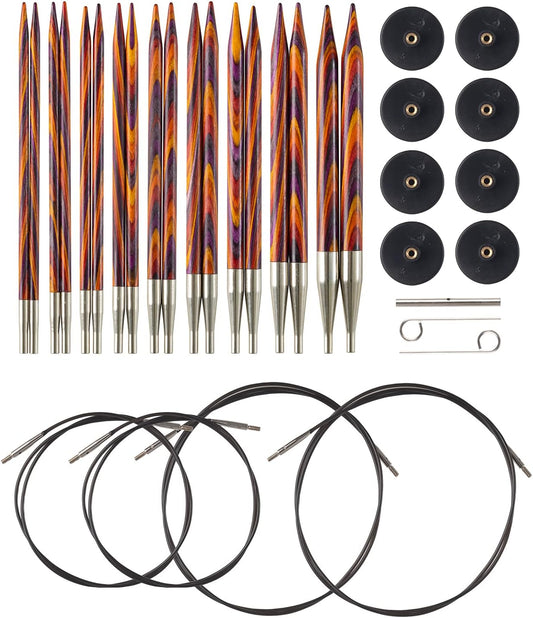 Knit Picks Options Wood Interchangeable Knitting Needle Set Review