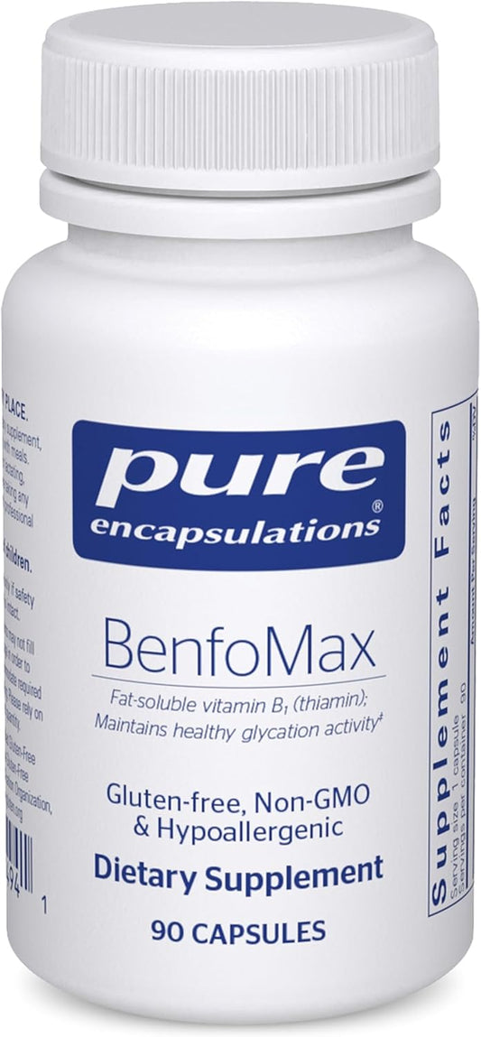 BenfoMax 90fts - 200 mg Benfotiamine for Heart & Metabolism