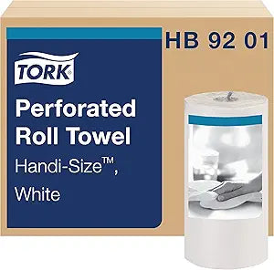 Tork Perforated Paper Roll Towels for Everyday Home Use