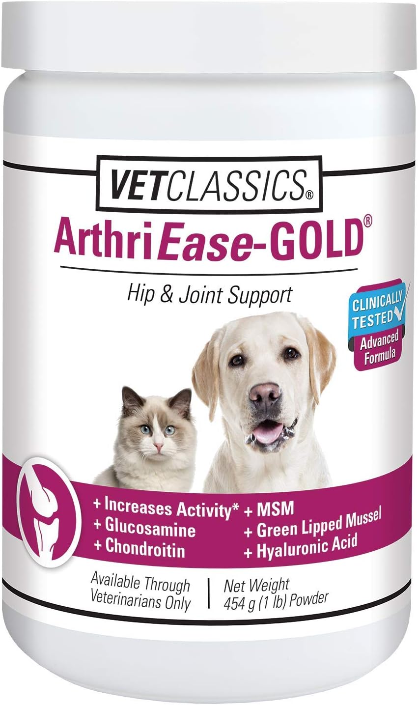 ArthriEase Gold Hip & Joint Support for Dogs and Cats Health
