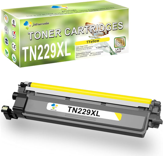 High Yield Yellow Toner for Brother Printers
