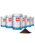 Illy Ground Espresso Coffee Decaffeinated Medium Roast - Mild