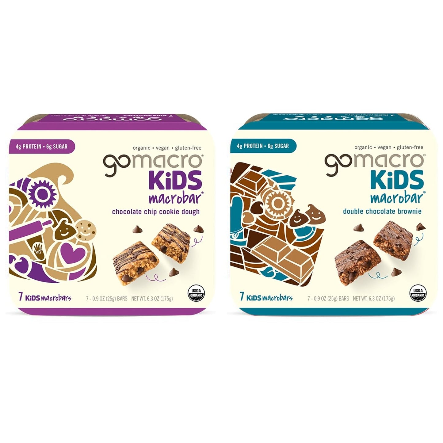 GoMacro MacroBar Organic Vegan Protein Bars - Banana Almond Butter