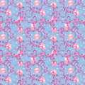 Power Blue Orchid Blush Combed Cotton Fabric by the Yard - Soft 10