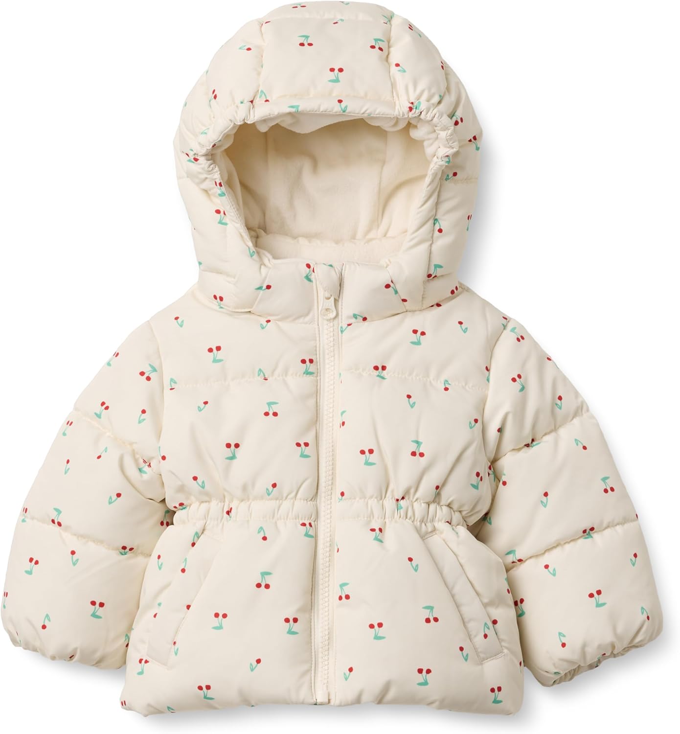 Water-Resistant Hooded Puffer Jacket for Girls by Sofia Grainge