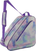 Skate Bag for Ice, Inline, Roller & Quad Skates - Roomy, Water-proof