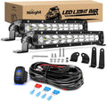 Nilight 11 Inch 50W LED Light Bar for Off-Road Vehicles