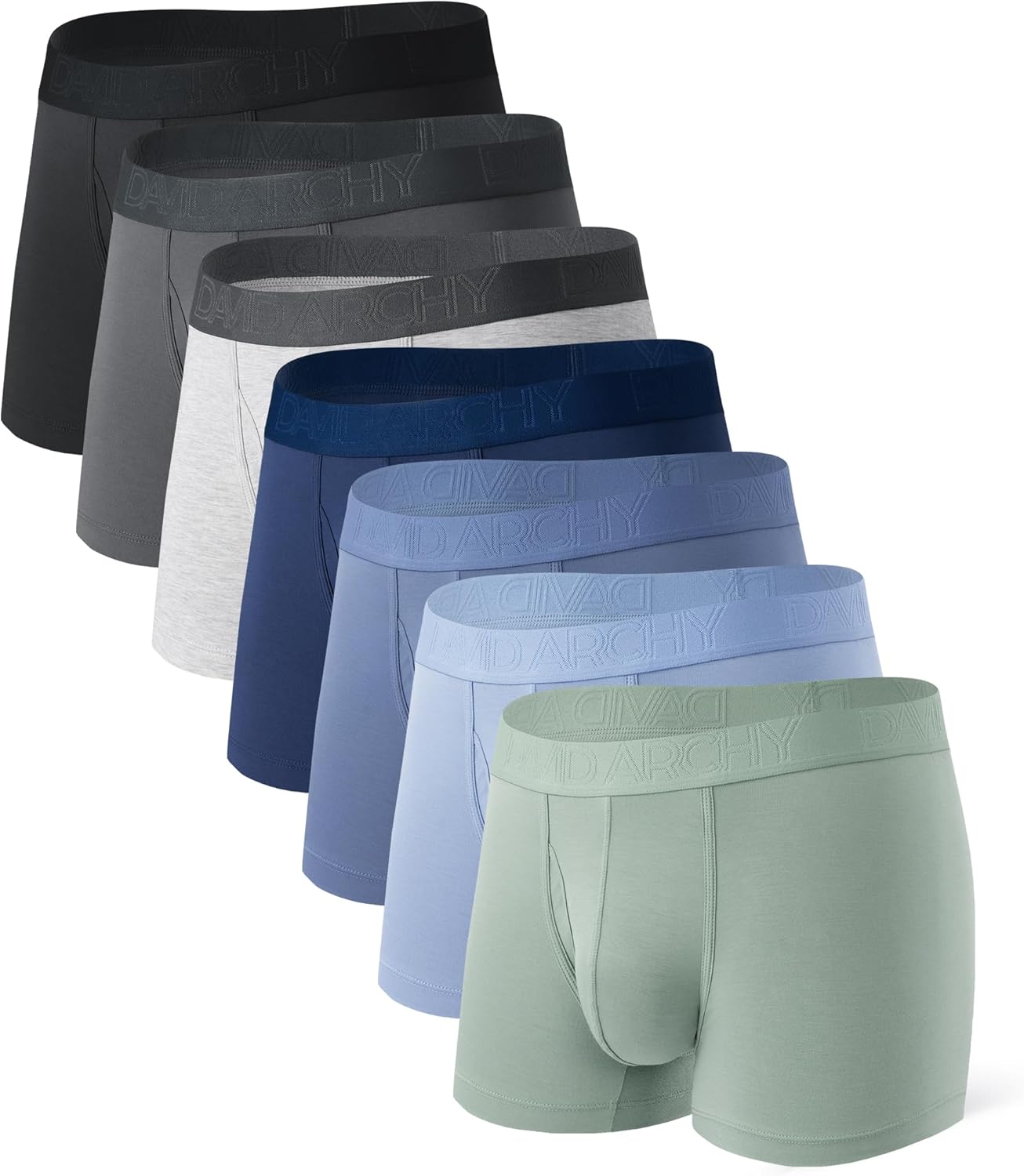 DAVID ARCHY Mens Underwear Boxer Briefs for Ultimate Comfort