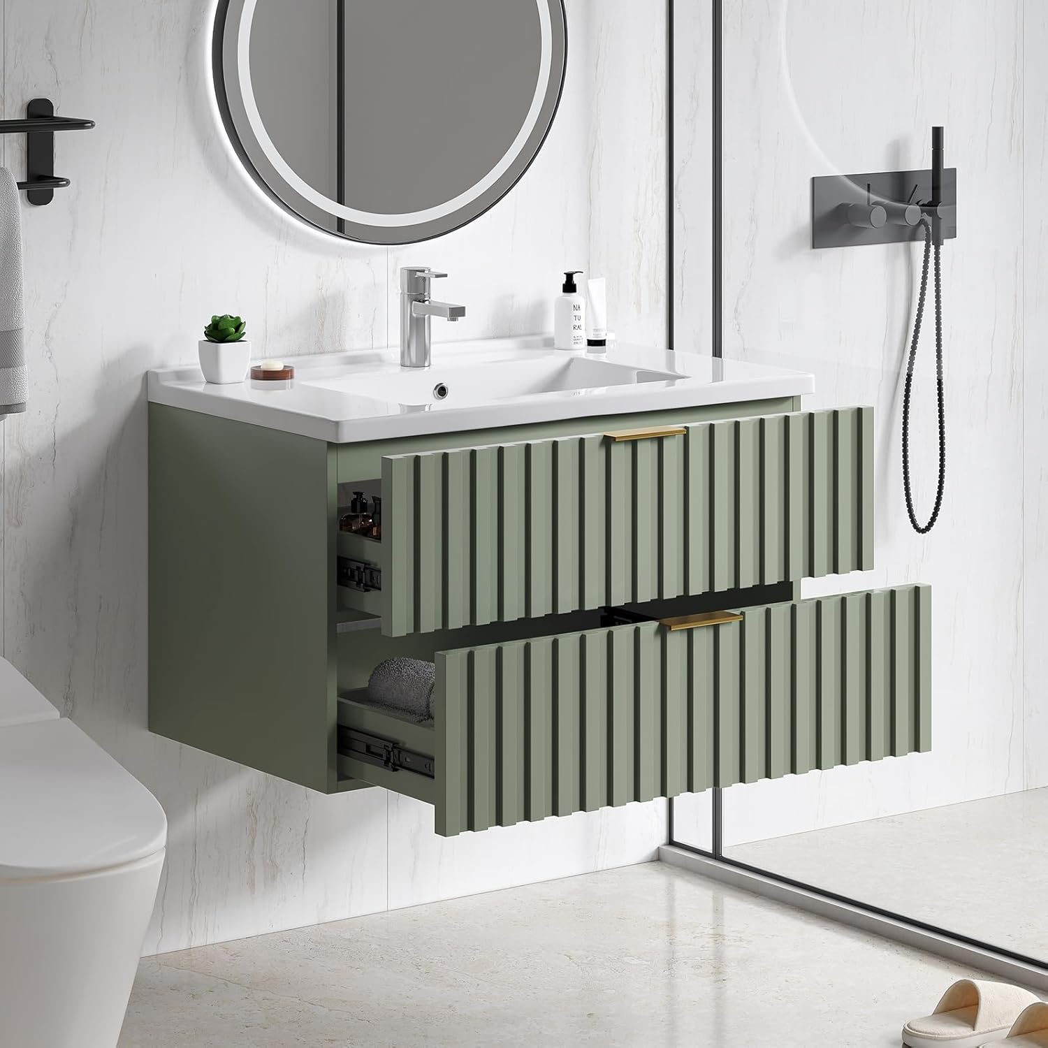 30 Inch Bathroom Vanity with Sink Combo for Modern Spaces