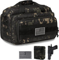 Gun Case Bag Deluxe Medium Size Pistol Case - Lockable Tactical Range