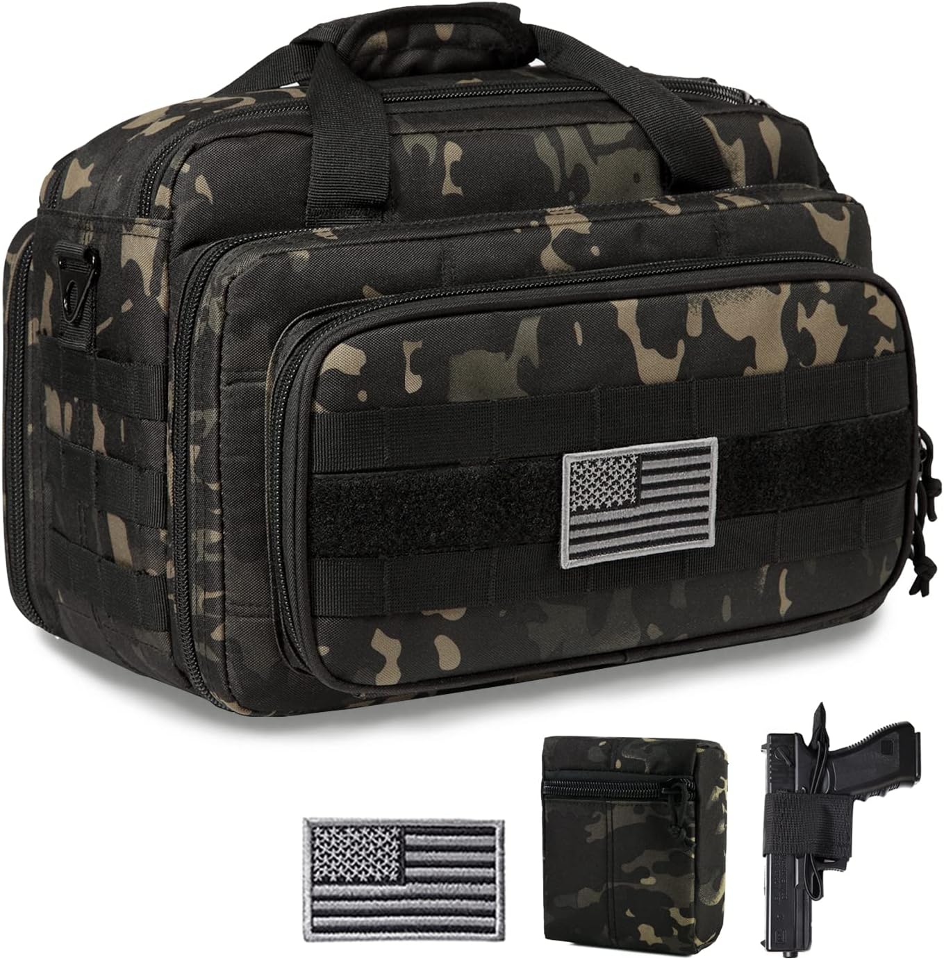 Gun Case Bag Deluxe Medium Size for Tactical Firearm Storage