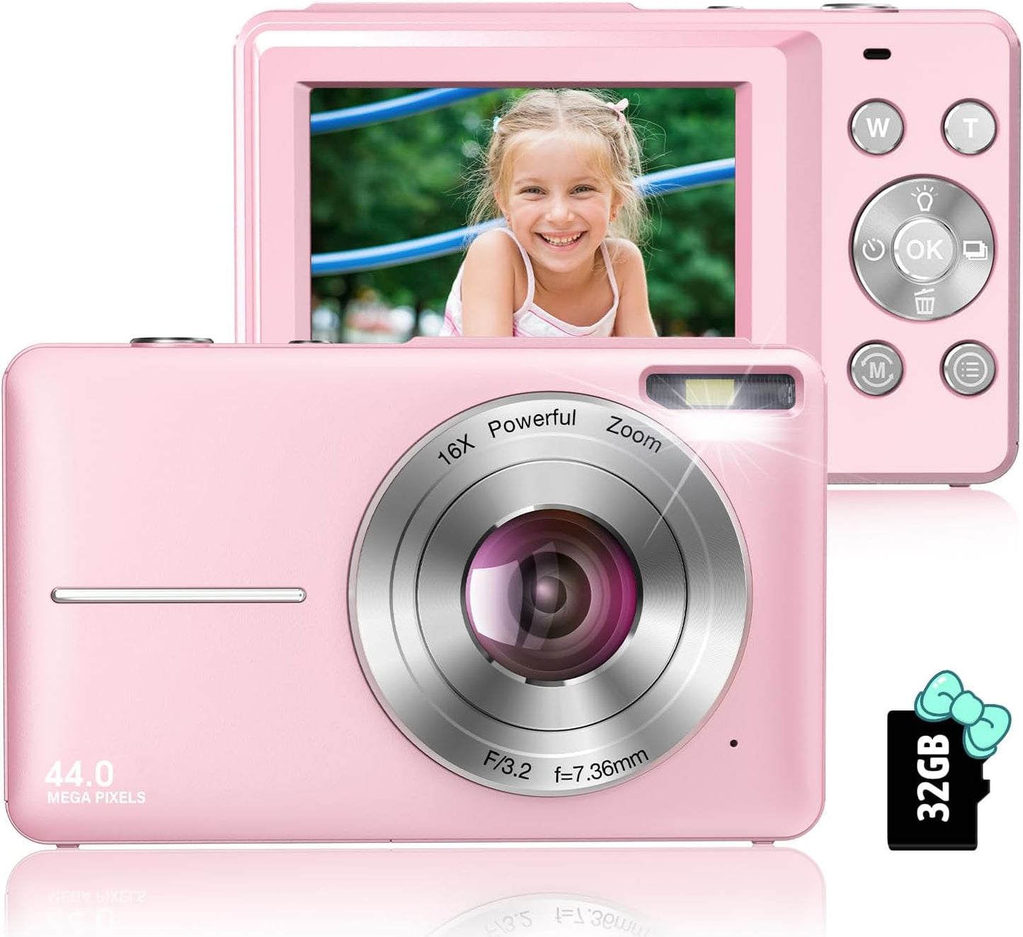 Capture Every Moment in FHD - 44MP Kids Camera
